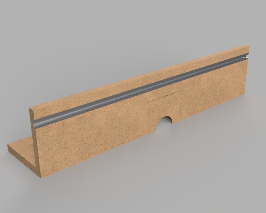 3D Model of Fence (front)