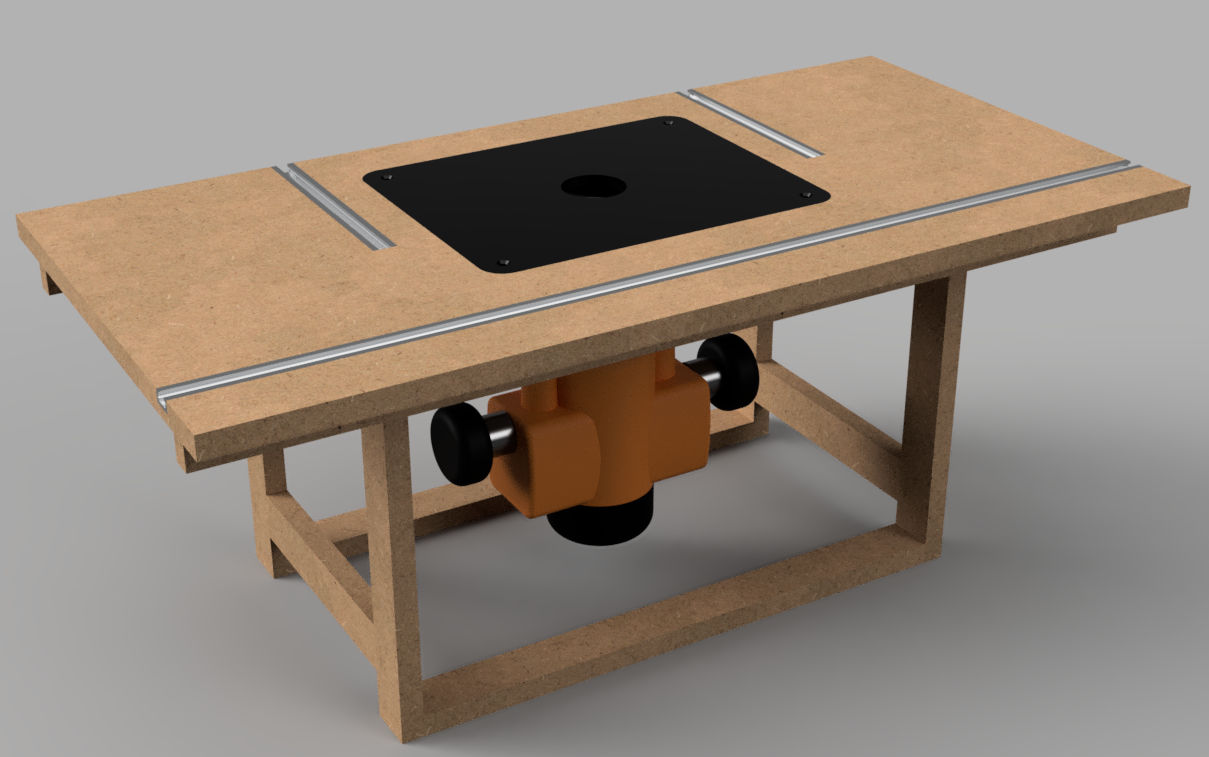 3D Model of Final Table Design