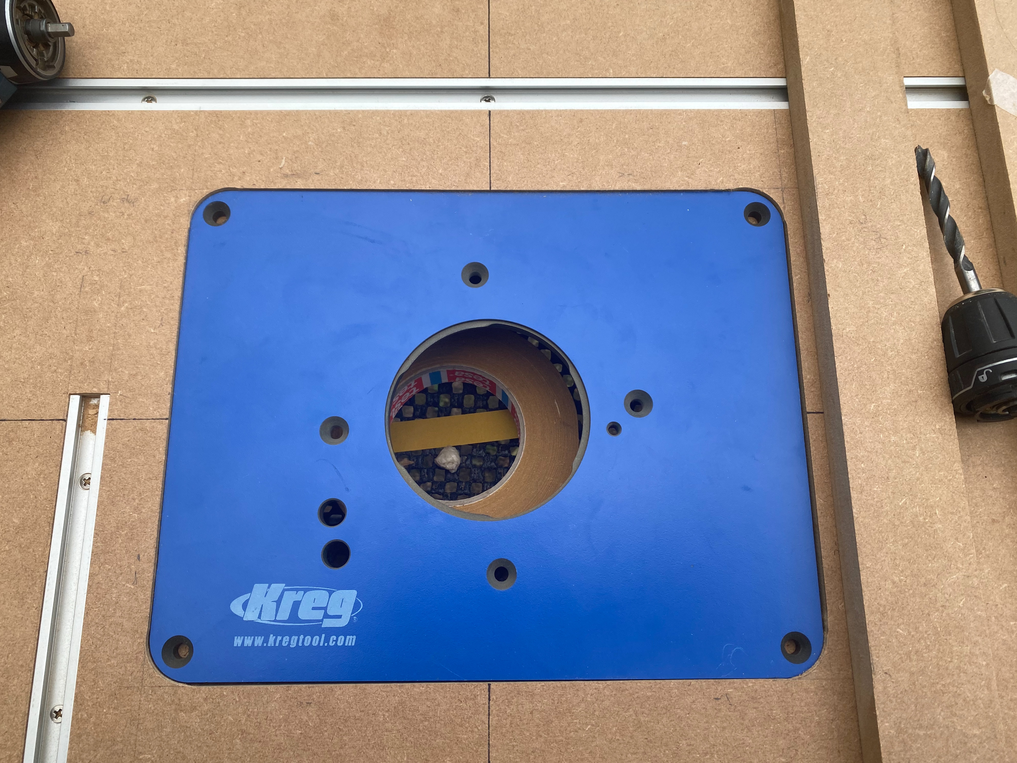 Installed Mounting Plate